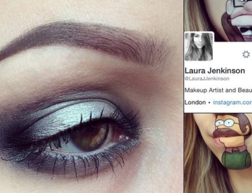 Laura Jenkinson, la maquilladora que dibuja personajes en sus labios